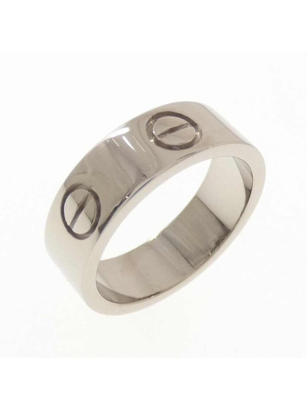 Cartier Love Ring White Gold